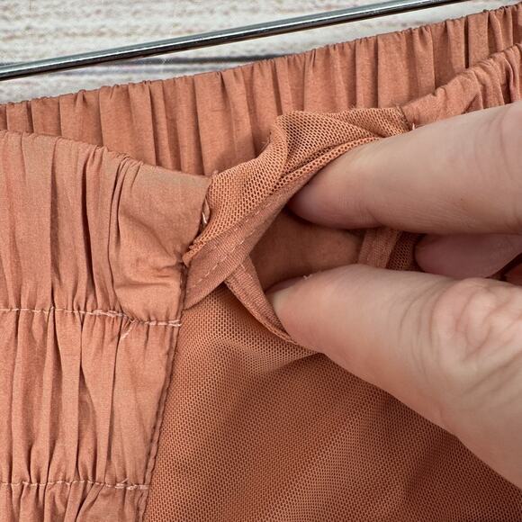 FP Movement Shorts Womens XS High Rise Smocked Waist Active Running Athletic Gym - Picture 4 of 9